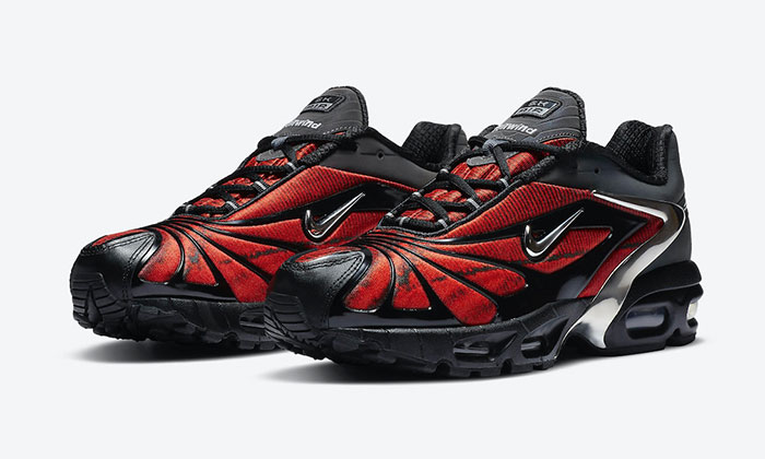 Skepta和Nike Air Max Tailwind V「Bloody Chrome」联名鞋即将发售图片