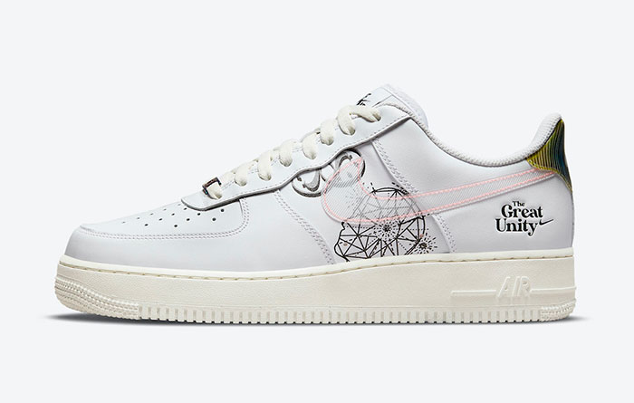 新款Nike Air Force 1 Low “The Great Unity”白色球鞋曝光图片1