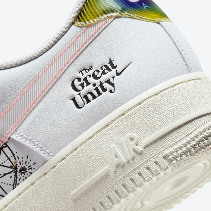 新款Nike Air Force 1 Low “The Great Unity”白色球鞋曝光图片4