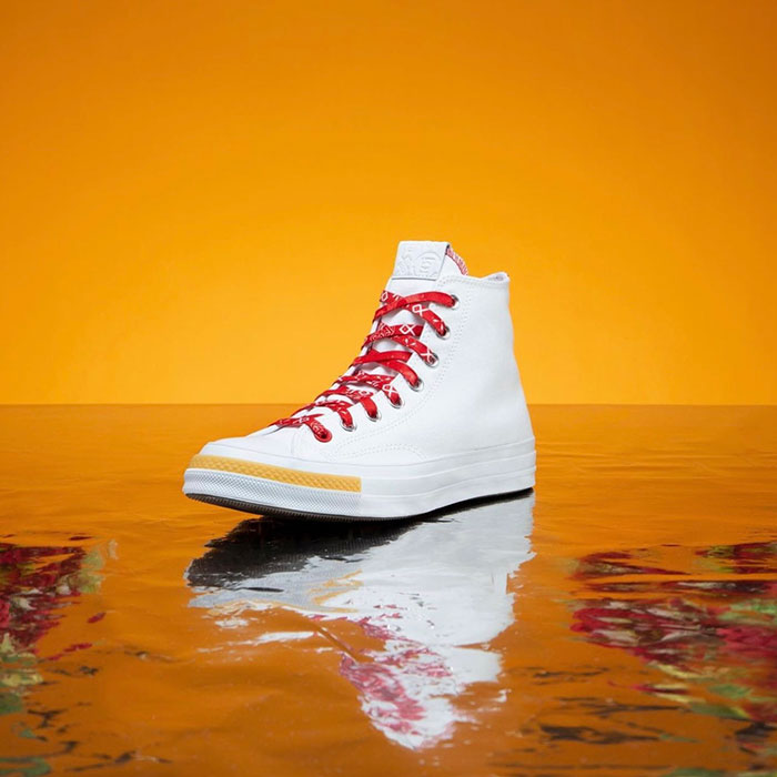 陈冠希潮牌CLOT和匡威CONVERSE Chuck 70联名款帆布鞋曝光图片1