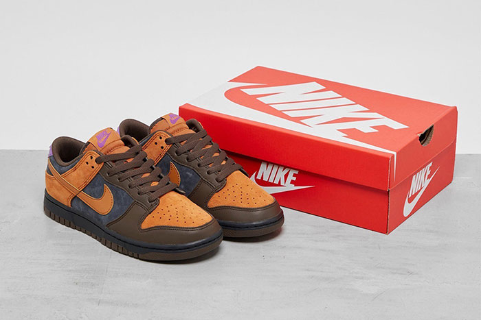 最新Nike Dunk Low「Cinder/Dark Chocolate/Wild Berry/Off Noir」巧克力配色鞋款曝光图片1