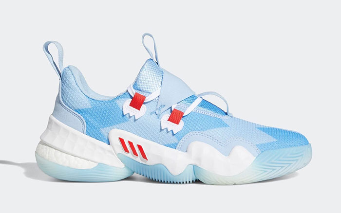 全新adidas Trae Young 1 “Ice Trae”特雷·杨签名鞋曝光图片