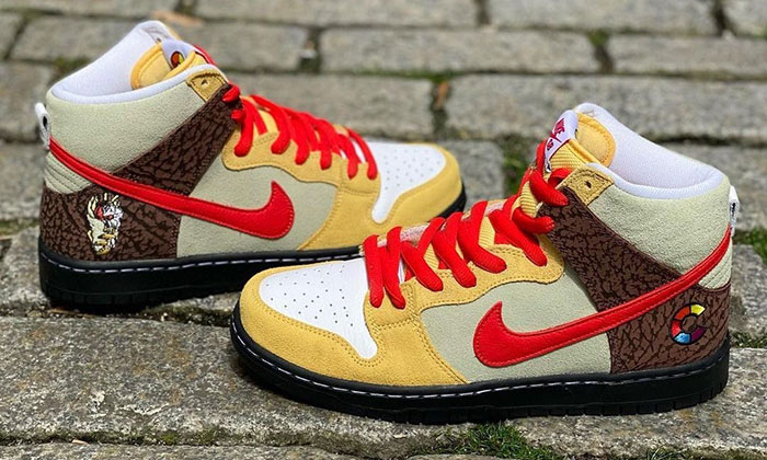 Color Skates和Nike SB Dunk High「Kebab & Destroy」联名鞋即将发售图片3